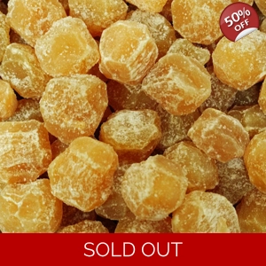 Beech's Crystallised Stem Ginger Large Chunks Pieces - Beechs Gingers